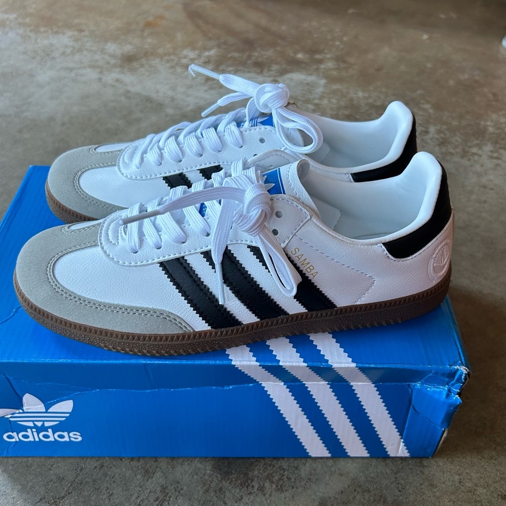 Vegan adidas samba Sz 8